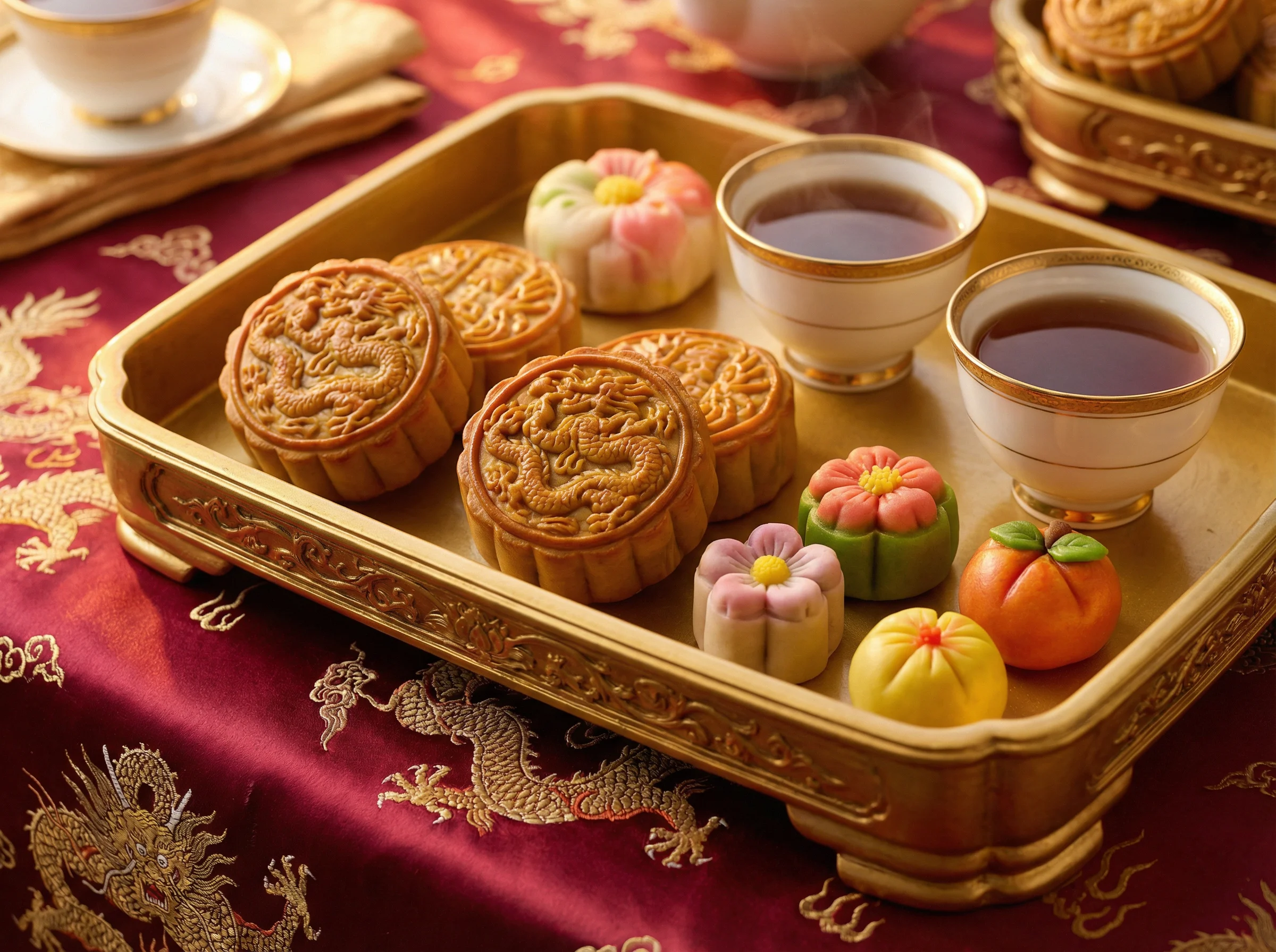 宫廷精美糕点与茶道 - 斗地主wangzhi 御膳房茶歇